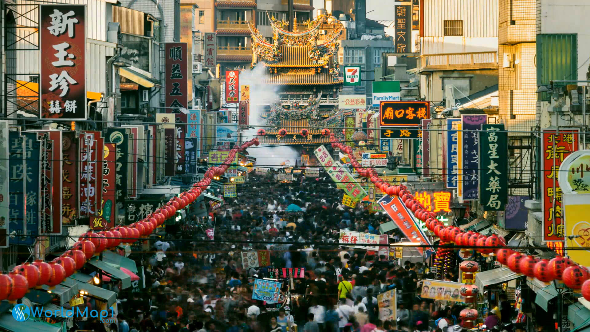 Taiwan Streets - Taiwan Demographics